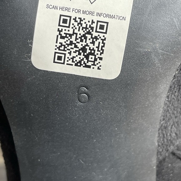 Womens Asos Black Faux Suede Mid Block Heel Sock Ankle Boots Booties Size 6 M - Picture 7 of 10